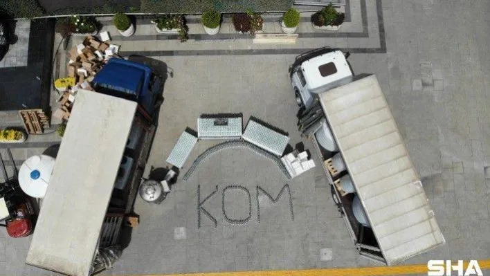 Dezenfektan üretimi süsü ile sahte alkol üretenlere operasyon