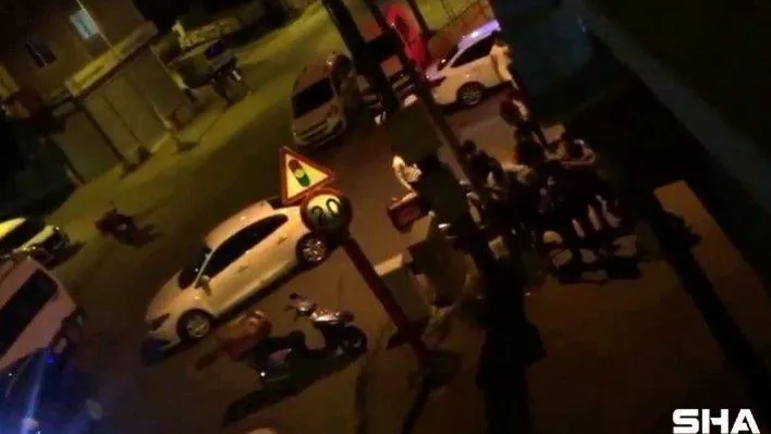 Ehliyetsiz kuryenin çarptığı araç sahibi sinir krizi geçirdi