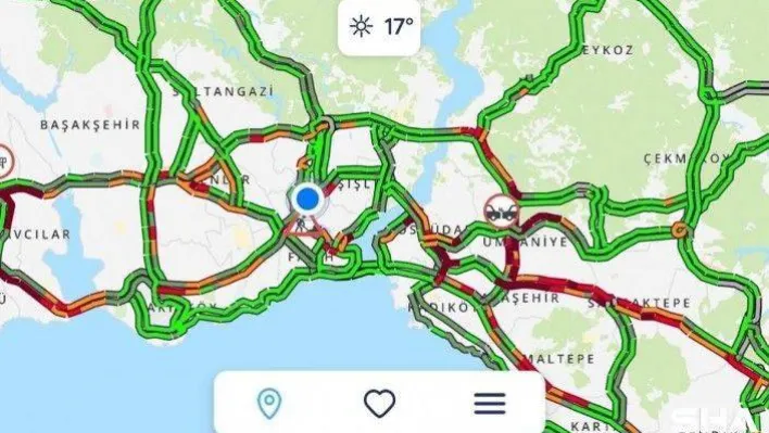 Hafta sonu kısıtlaması sona erdi, trafik çilesi başladı