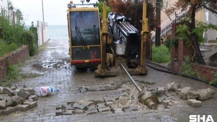 İSKİ Gümüşyaka sahilindeki çalışmalarda sona yaklaştı