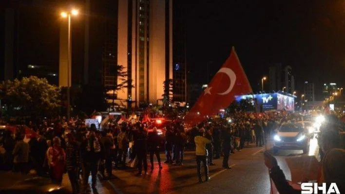 İstanbul'daki İsrail Başkonsolosluğu önündeki protesto devam ediyor