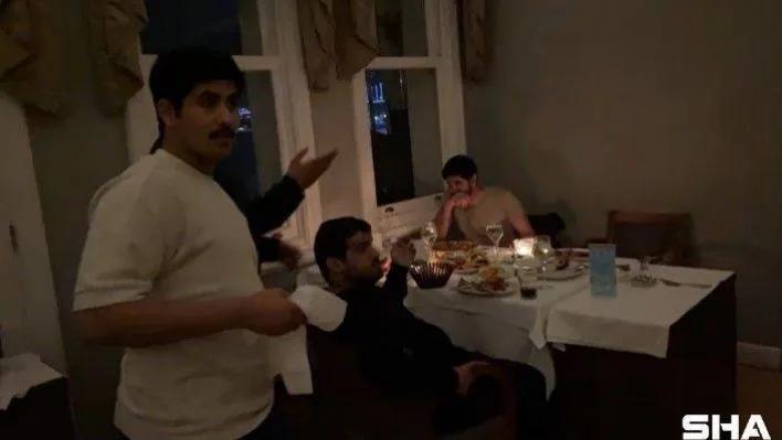 (Özel) Boğaz manzaralı restorandaki eğlenceye polis baskını kamerada