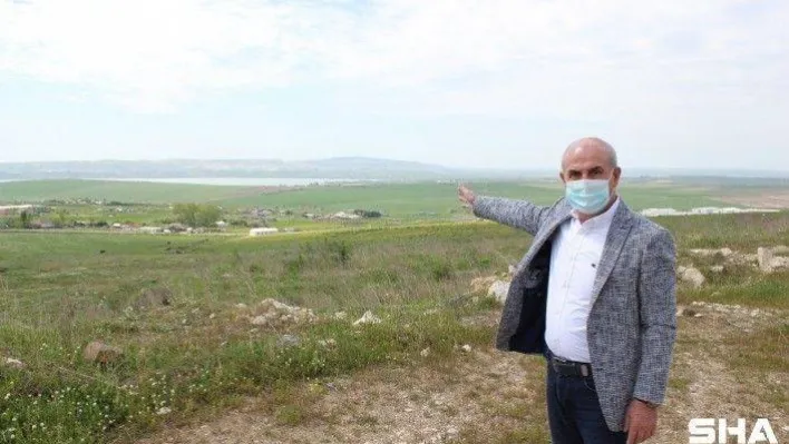 (Özel)  Büyükçekmece'de pandemiyi fırsat bilip göl havzasını imarlı arazi diye sattılar