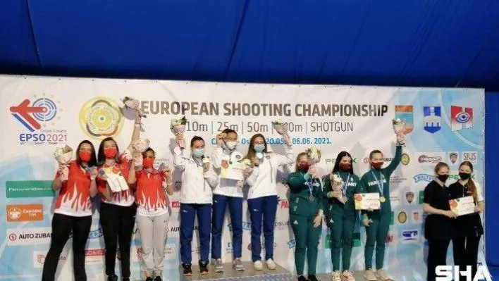 Tüm Dallar Avrupa Şampiyonası'nda gümüş madalya Türkiye'nin
