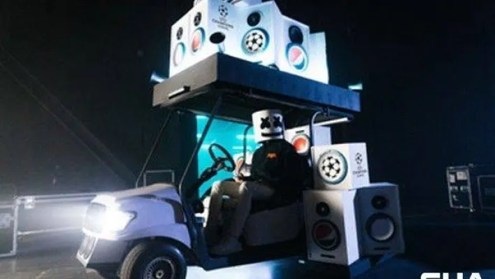 UEFA Şampiyonlar Ligi Finali'nde müzikler Marshmello'dan gelecek