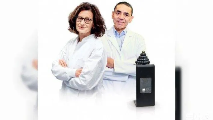 Dr. Özlem Türeci ve Prof. Dr. Uğur Şahin'e 'Sağlık' ödülü