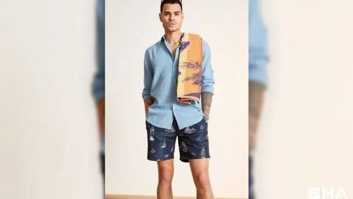 Erkeklere özel plaj ürünleri raflarda