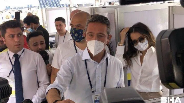 Fenerbahçe Başkanı Ali Koç oyunu kullandı