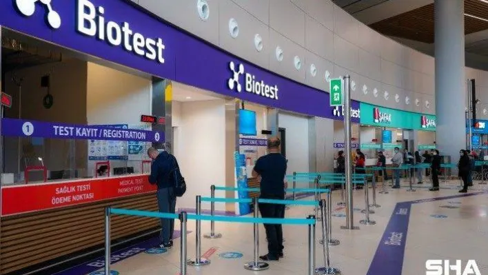 İstanbul Havalimanı'nda PCR test sonuç süresi kısaldı: 1,5 saatte Covid-19 testi