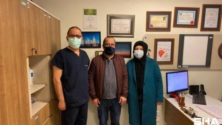 Mitral kapak tamiriyle hem sağlığına hem torununa kavuştu