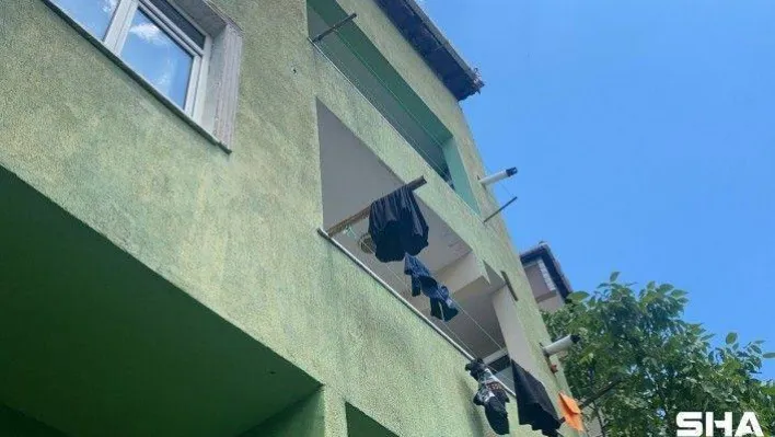 (Özel) İstanbul'da feci olay: 5 yaşındaki çocuk balkondan düştü