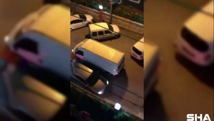 (Özel) Pendik'te nefes kesen polis panelvan minibüs kovalamacası