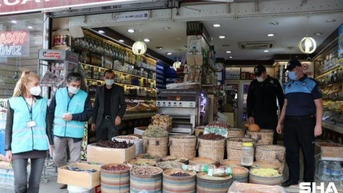Sultanbeyli'de kademeli normalleşme döneminde de denetimler aralıksız devam ediyor