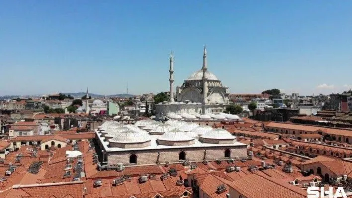 Tarihi Kapalıçarşı'nın çatısı 1 Temmuz'da ziyarete açılıyor