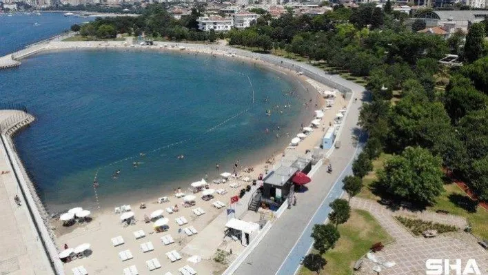 Bayram tatili başladı, Caddebostan Sahil ve plajı boş kaldı