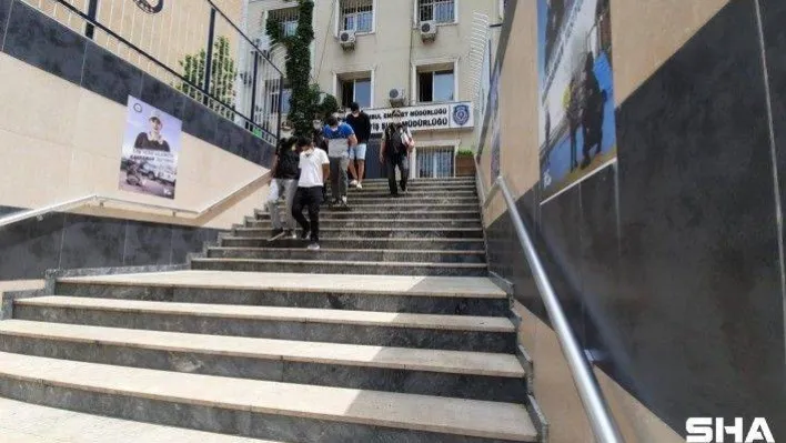 Kaçarken çarptıkları lise öğrencisini yaralayan 4 hırsız yakalandı