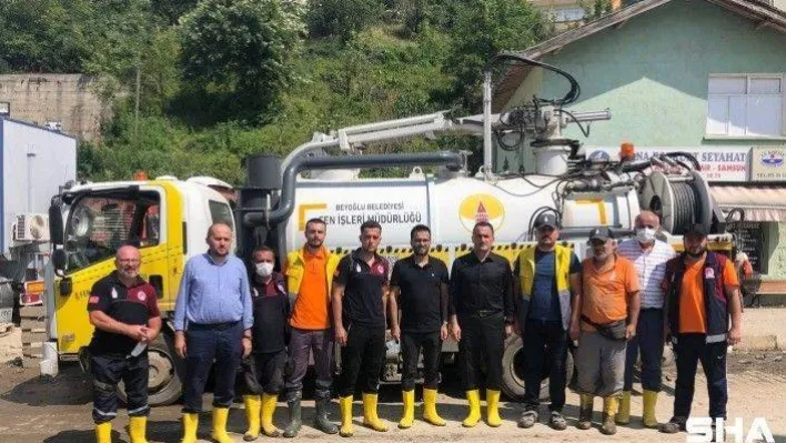 Beyoğlu'ndan Kastamonu'ya geçmiş olsun ziyareti