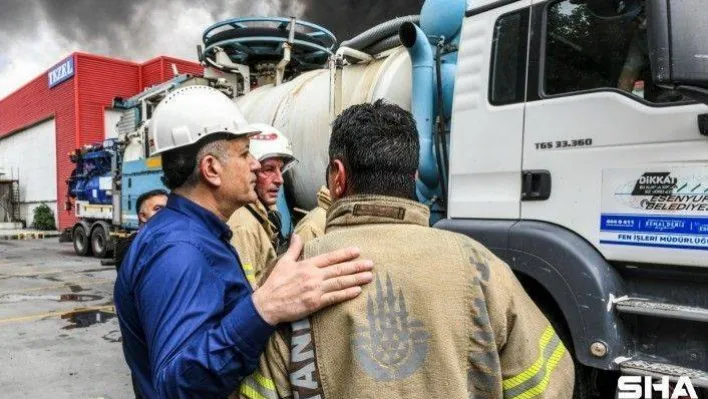 Esenyurt Belediyesi yangın söndürme çalışmalarına destek verdi