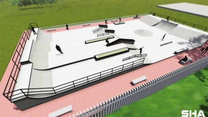 Eyüpsultan'a Türkiye'nin en büyük kaykay parkı yapılıyor