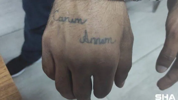 Hırsızı, elindeki 'Canım Annem' dövmesi ele verdi