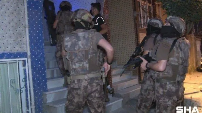 İstanbul'da uyuşturucu tacirlerine yönelik eş zamanlı operasyon