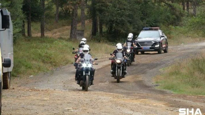 Maltepe'de ormanlarda drone destekli yangın denetimi