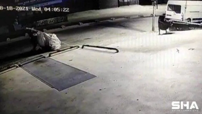 (Özel) Ataşehir'de pes dedirten hırsızlık : Rögar kapağını çaldılar