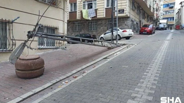 (ÖZEL) Esenyurt'ta çalıntı olduğu iddia edilen kamyon dehşet saçtı