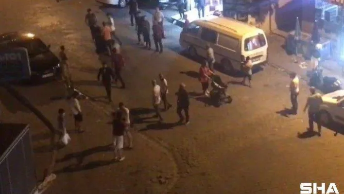 (ÖZEL) Sokak ortasında bıçaklı tekme tokat 'velayet' kavgası