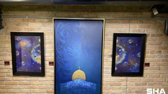 Sırdan Gizli Kaligrafi sergisi Üsküdar'da sanatseverlerle buluştu