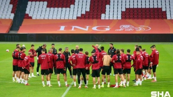 A Milli Futbol Takımı Hollanda maçına hazır