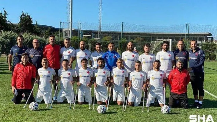 Ampute Futbol Milli Takımı, Avrupa Şampiyonası öncesi Riva'da kampa girdi