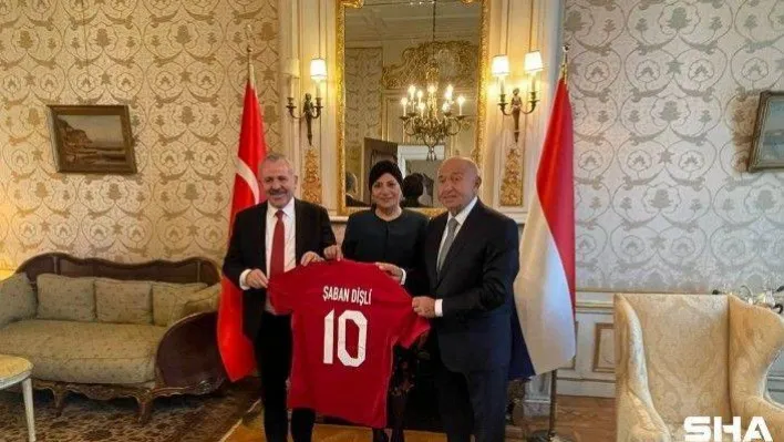 Başkan Özdemir'den Büyükelçi Dişli'ye