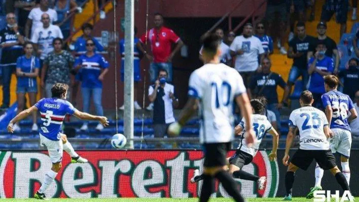 Hakan Çalhanoğlu'lu Inter, Sampdoria deplasmanında takıldı