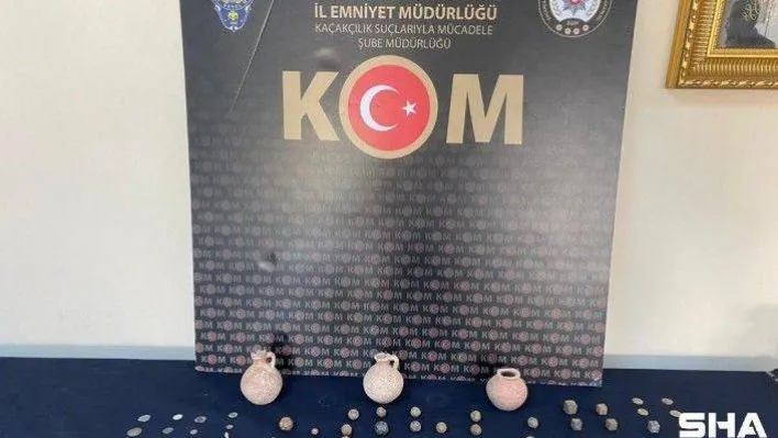 İstanbul'da zeytin bidonlarıyla tarihi eser kaçakçılığı polise takıldı: 86 eser ele geçti