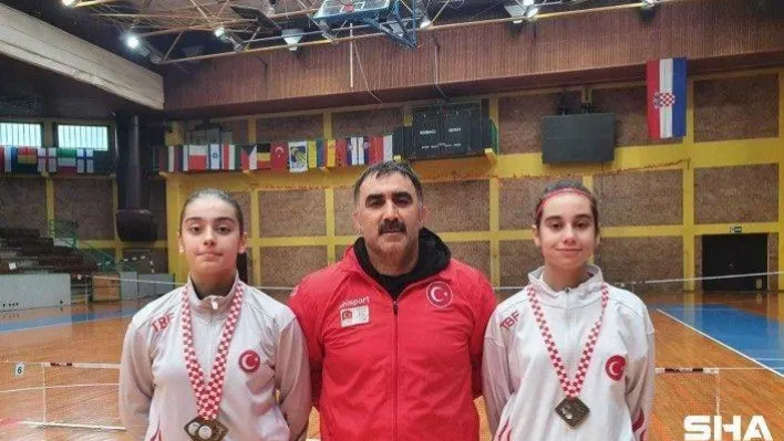 Milli sporcular Hırvatistan'dan iki altın madalyayla döndü