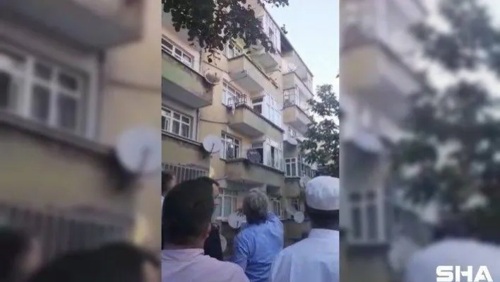 (Özel) Bayrampaşa'da intihar girişiminde bulunan vatandaşı milletvekili ikna etti