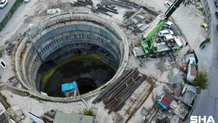 Ataşehir'de metro inşaatında kaza: 1 işçi yaralı