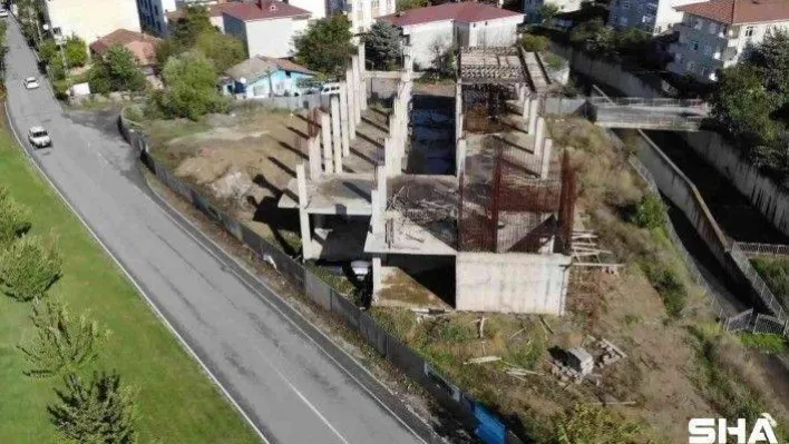 Çekmeköy'de 4 yıl önce başlanan itfaiye istasyonu inşaatı 2.5 yıldır yapılmıyor