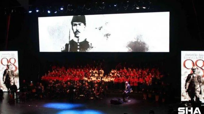 Cumhuriyetin çocuklarından 98. yıla özel 29 Ekim Konseri