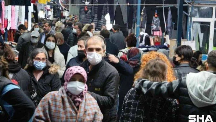 Edirne'de Ulus Pazarı, yağmura rağmen doldu taştı
