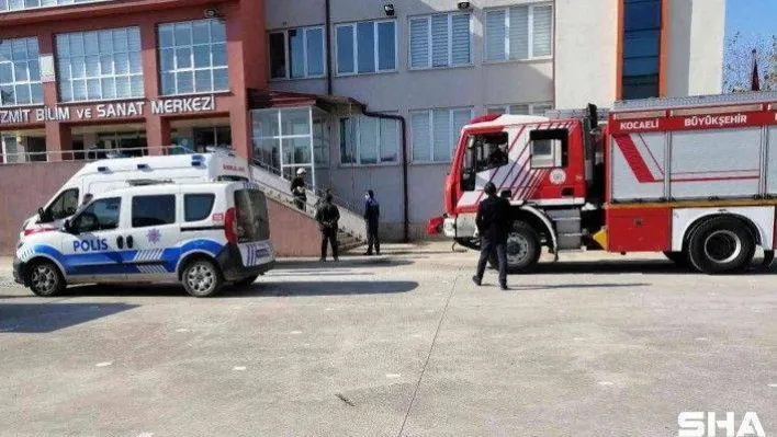 Kazan dairesindeki patlama öğretmen ve öğrencileri korkuttu