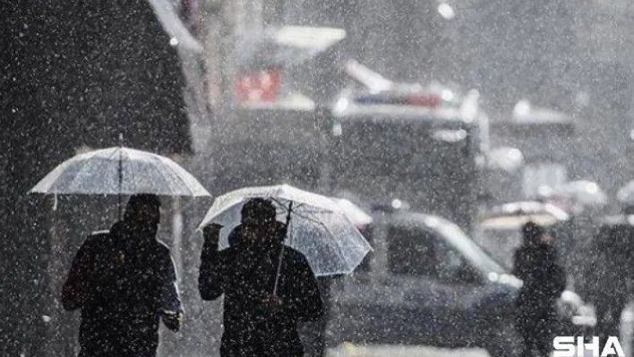 Meteoroloji uyardı! Sağanak yağış geliyor