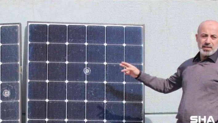 Milyonlarca liralık enerji tesisine maganda kurşunu delik açtı