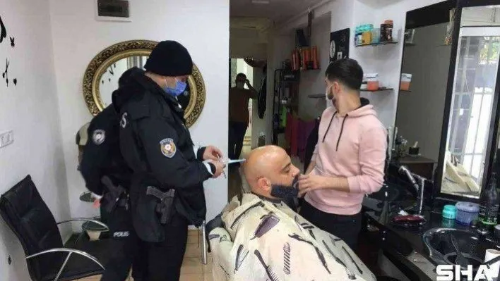 (Özel) Şişli polisinden iş yerlerine geniş kapsamlı denetim: 58 bin 980 lira ceza