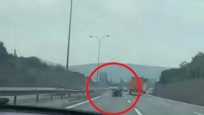 207 promil alkollü sürücü TEM'de böyle dehşet saçtı