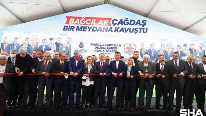 Bağcılar Meydanı'nın açılışı yapıldı