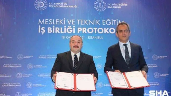 Bakan Varank: 'Mesleki Eğitim Merkezlerini OSB'ler içerisinde konumlandırarak eğitimle sanayi arasındaki koordinasyonu daha yakından temin etmiş olacağız'