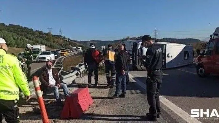 Bursa'da çevre yolundaki kazada can pazarı: 10 yaralı