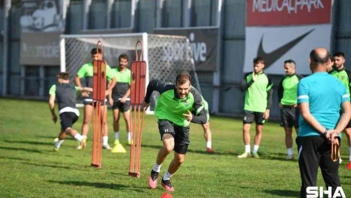 Bursaspor'da Kocaelispor maçı hazırlıkları tamamlandı
